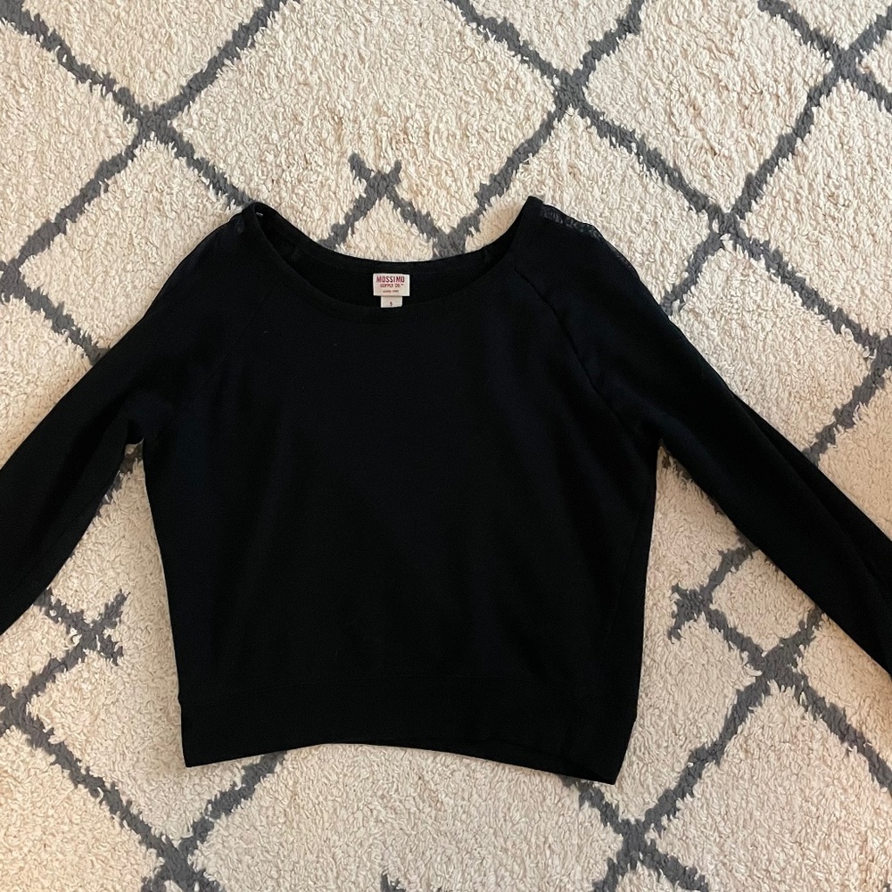 Lightweight black sweater